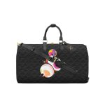 Louis Vuitton X Takashi Murakami Keepall Black 45Cm M13761