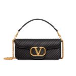 Valentino Garavani Locò Shoulder Bag In Black 27Cm 5W2B0K30Szg 0No