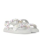 Louis Vuitton X Murakami Lv Sunset Flat Comfort Sandal White 1agxeq