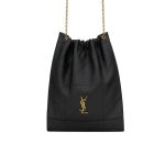 Saint Laurent Jamie 4 3 Pochon In Black 31Cm 781666Aab321000