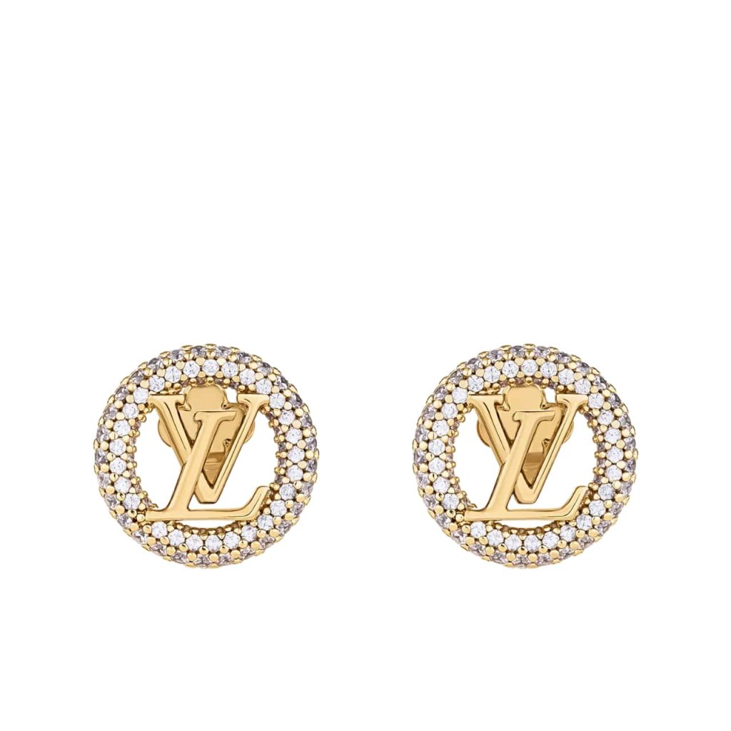 Louis Vuitton Louise By Night Earrings Gold M00757 - Image 2