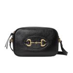 Gucci Horsebit 1955 Mini Shoulder Bag Black 18Cm 760196 1Aaqd 1000