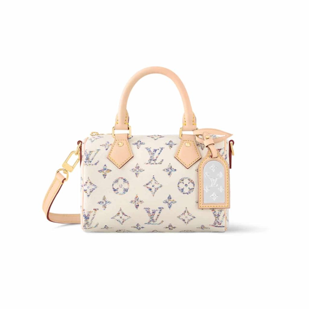 Louis Vuitton Speedy Bandoulière 20 Multicolor Beige 20Cm M24709 - Image 2