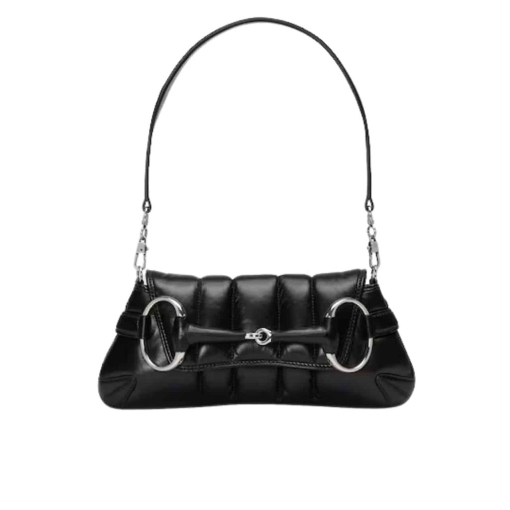 Gucci Horsebit Chain Small Shoulder Bag Black 27Cm 764255 Aacu1 1000 - Image 2