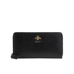 Gucci Animalier Leather Zip Around Wallet 19cm 523667 Dj20t 1000