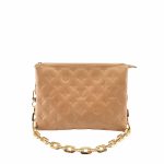 Louis Vuitton Coussin PM Monogram Leather Shoulder Bag Camel 26cm M57791