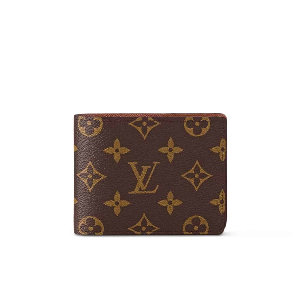 TBNB-21.jpg Louis Vuitton Amerigo Wallet Monogram Canvas In Brown 11Cm N60053 - Image 1