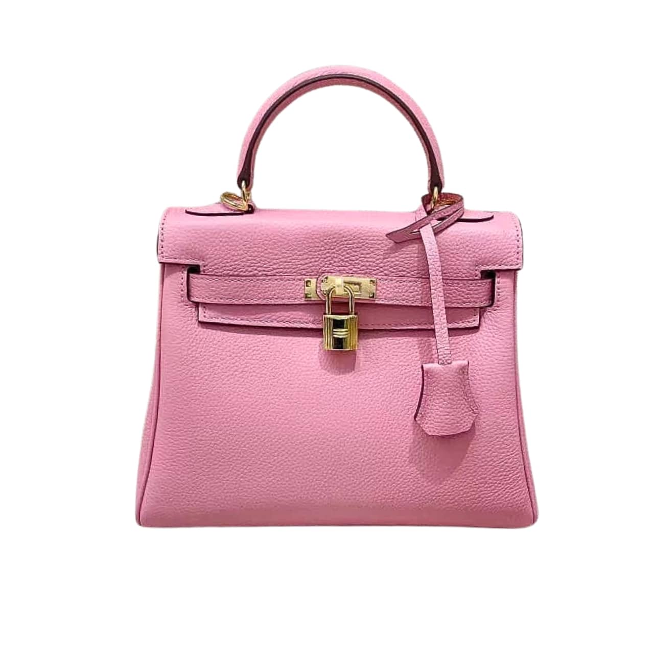 TBNB-23.jpg Hermès Kelly 28 Sellier Handbag In Rose Confetti Epsom Leather 28Cm - Image 1