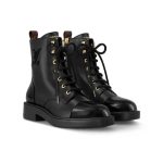 Louis Vuitton Citizen Flat Ranger Boot Leather Black - Image 8