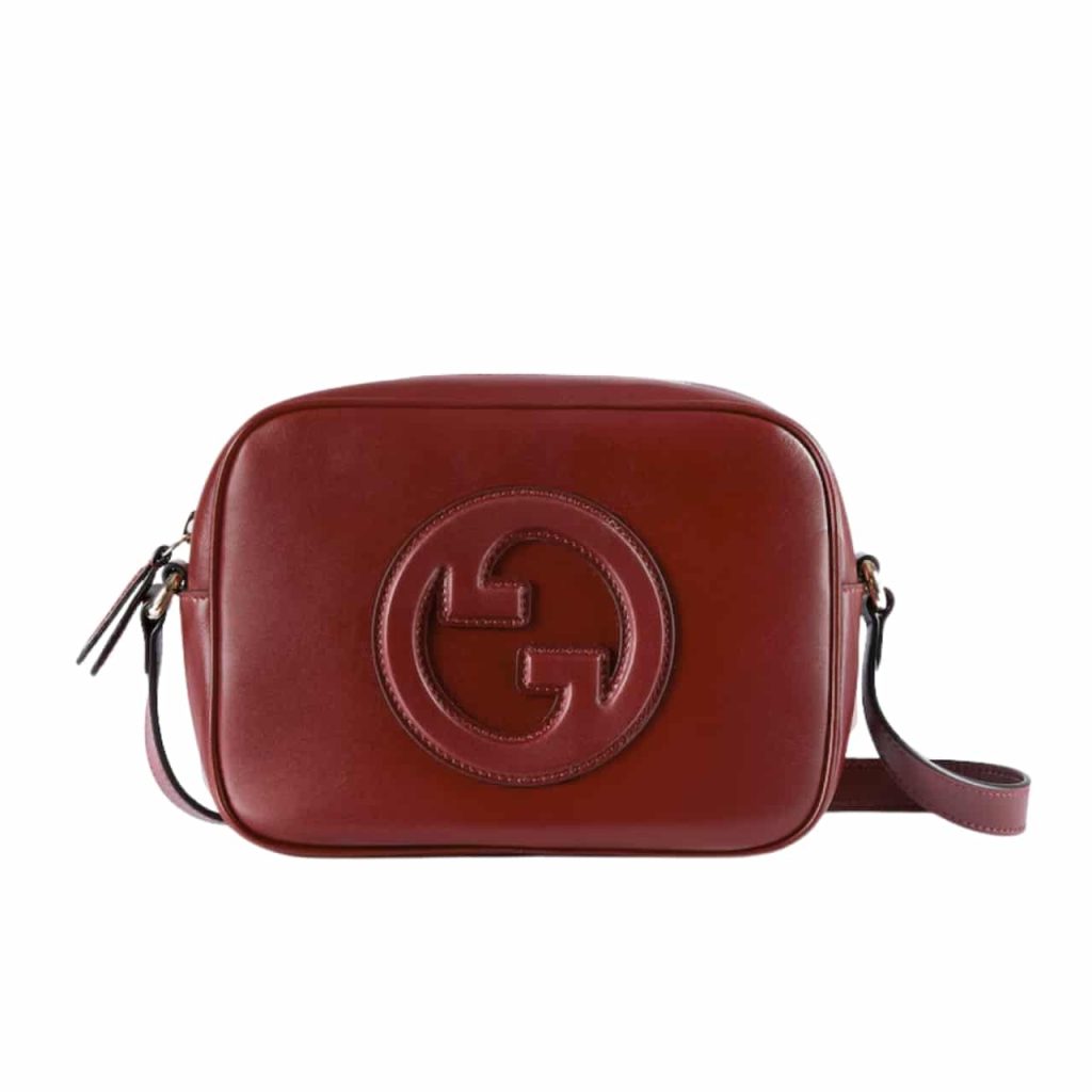 Gucci Blondie Mini Shoulder Bag Rosso Ancora Red 20Cm 820429 Aaedb 6207 - Image 2
