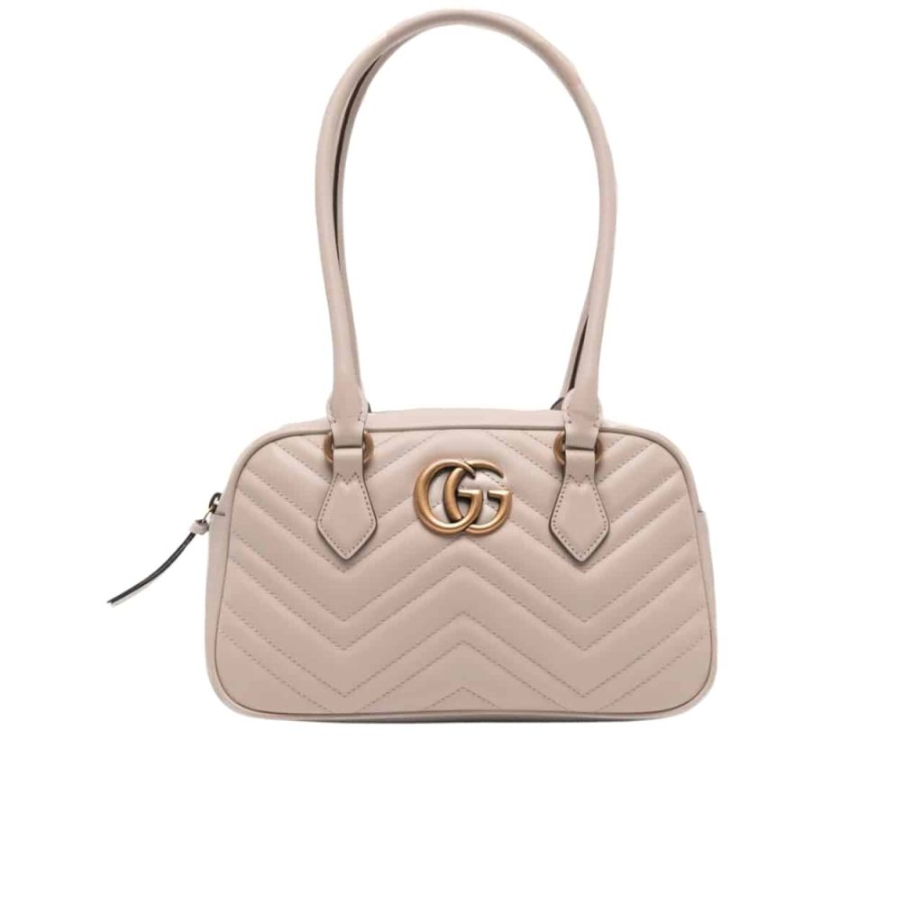 Gucci Marmont Small Top Handle Bag Pink 25Cm - Image 2