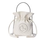 Gucci Blondie Mini Bucket Bag White 19Cm 760313 Aacp7 9022