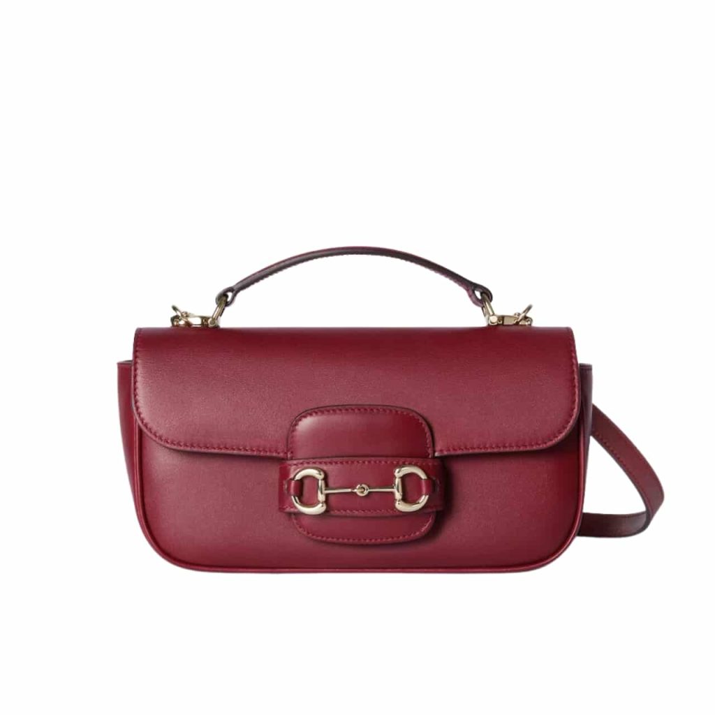 Gucci Horsebit 1955 Small Top Handle Bag Rosso Ancora Red  22Cm ‎815206 Aaec2 6207 - Image 2