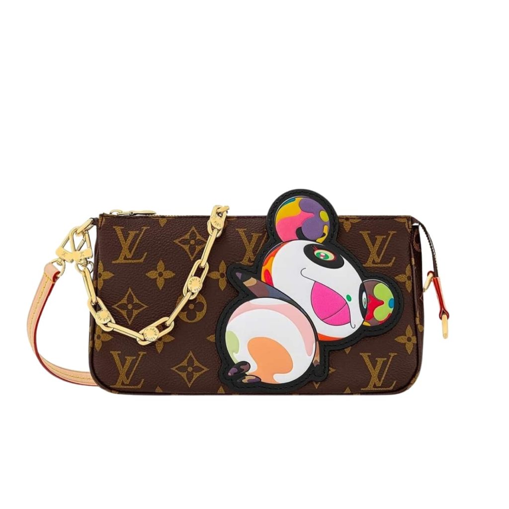 Louis Vuitton X Takashi Murakami Pochette Monogram Brown 28cm M13440 - Image 2