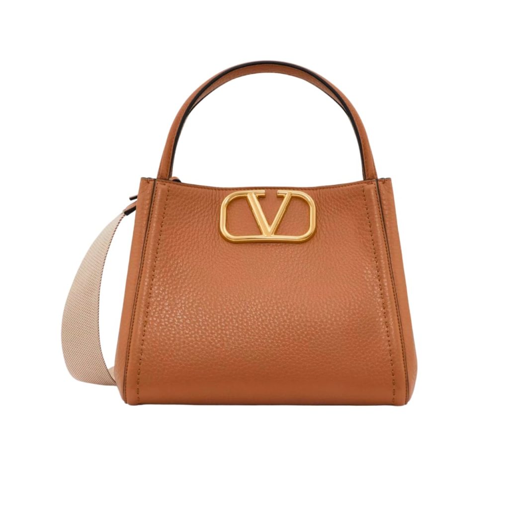 Valentino Garavani Alltime Handbag In Almond 26Cm 5W2B0Q18Imz Zg1 - Image 2