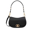 Valentino Garavani Ohval Shoulder Bag Black 28Cm 5W2B0N88Cvc 0No