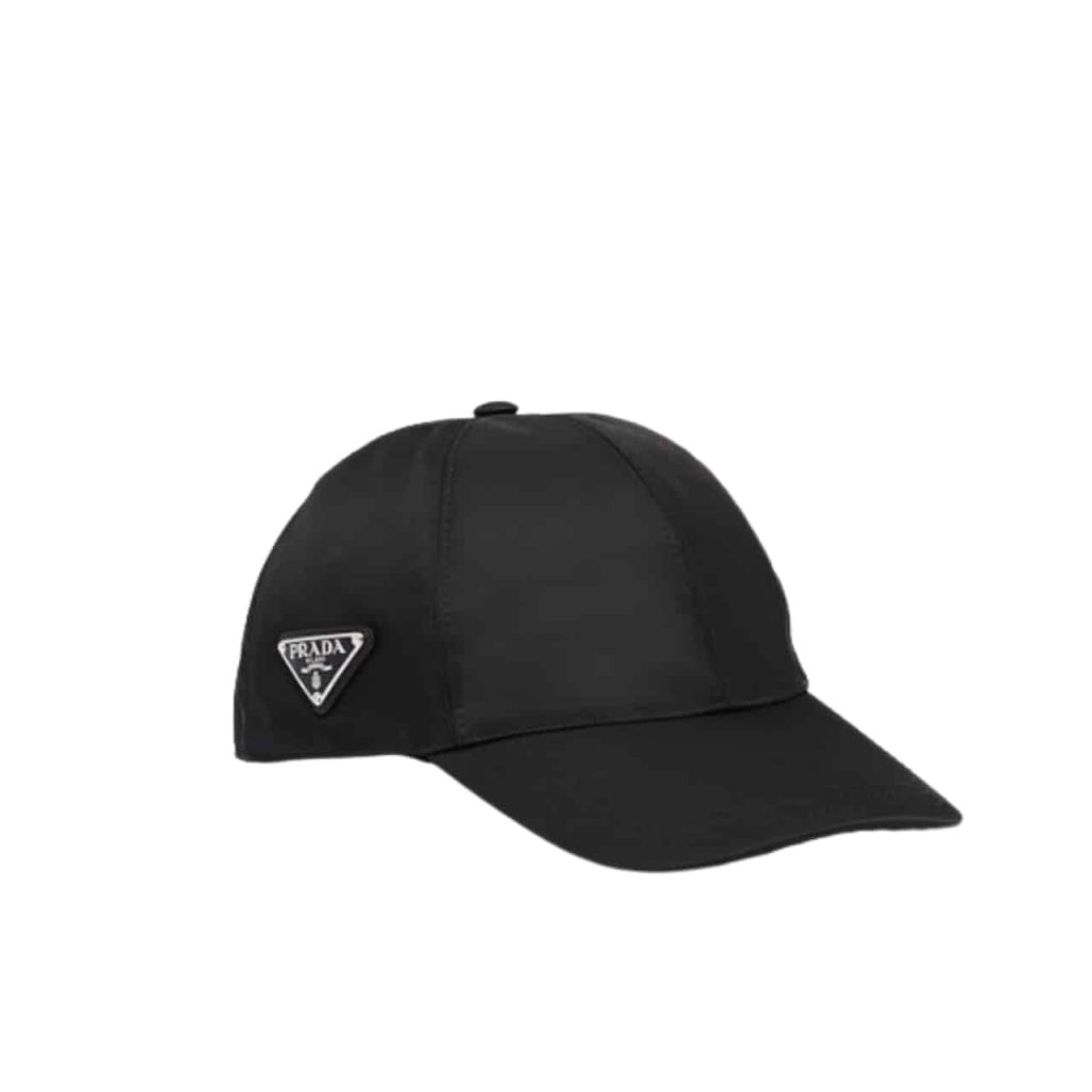 Prada Renylon Baseball Cap Black - Image 2
