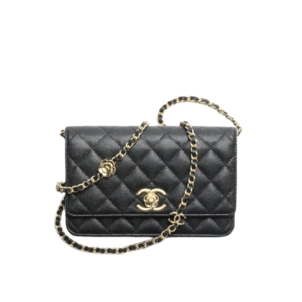 Chanel Wallet With Strap Black 19Cm Ap3580 B14320 94305 - Image 2
