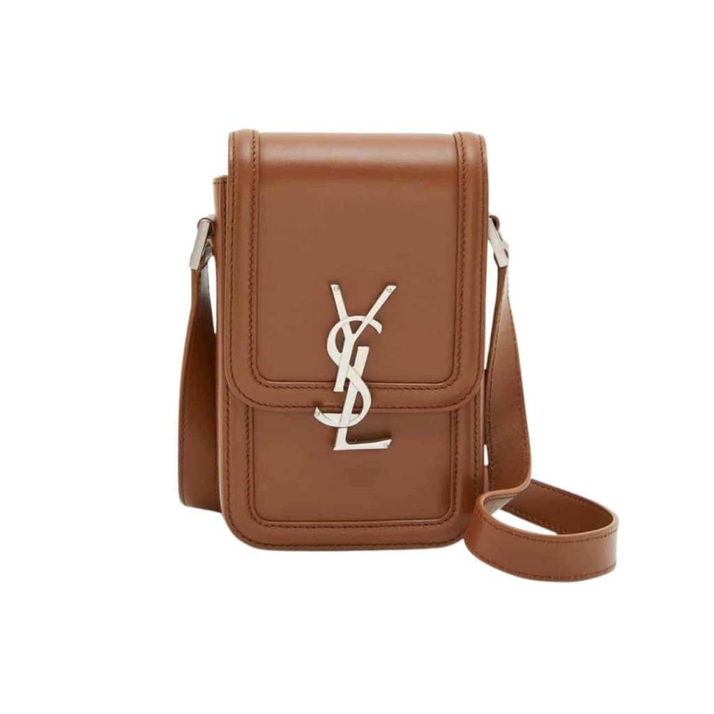 Saint Laurent Solferino Mini Bag In Smooth Leather Fox 11Cm 7539630Sx0E2536 - Image 2