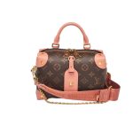 Louis Vuitton Peptite Malle Souple Peach 20Cm M45531