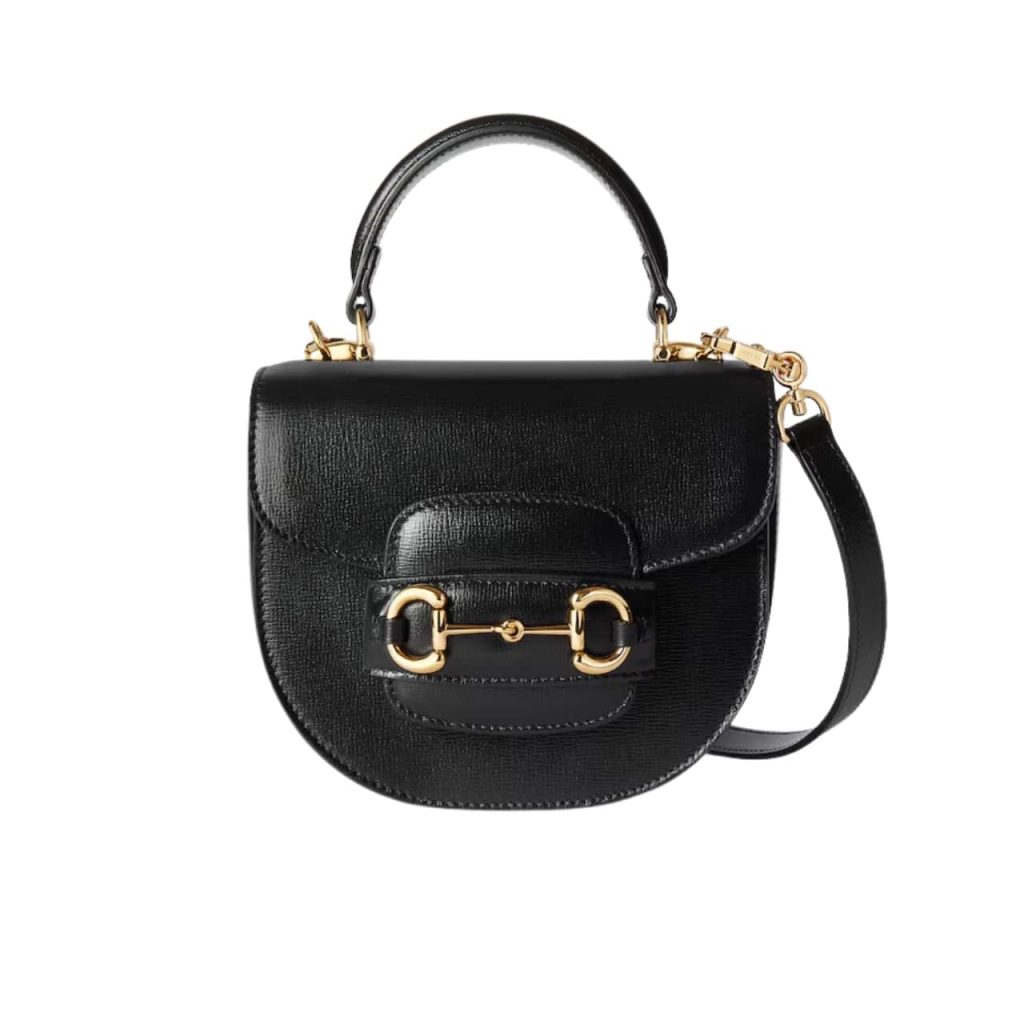 Gucci Horsebit 1955 Mini Top Handle Bag Black ‎14Cm 781387 1Aaqd 1000 - Image 2