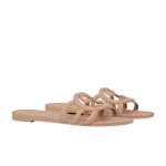 Gucci Women's Interlocking G Slide Sandal Light Beige 780307 J8700 2526 - Image 7