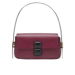 Fendi Baguette Bag Burgundy And Black 26cm 8br821apkof1nz9