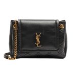Saint Laurent Mini Nolita In Black 18cm 6727381el071000