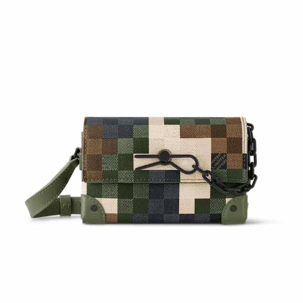 Louis Vuitton Steamer Wearable Wallet Damier Green 17Cm M83172 - Image 2