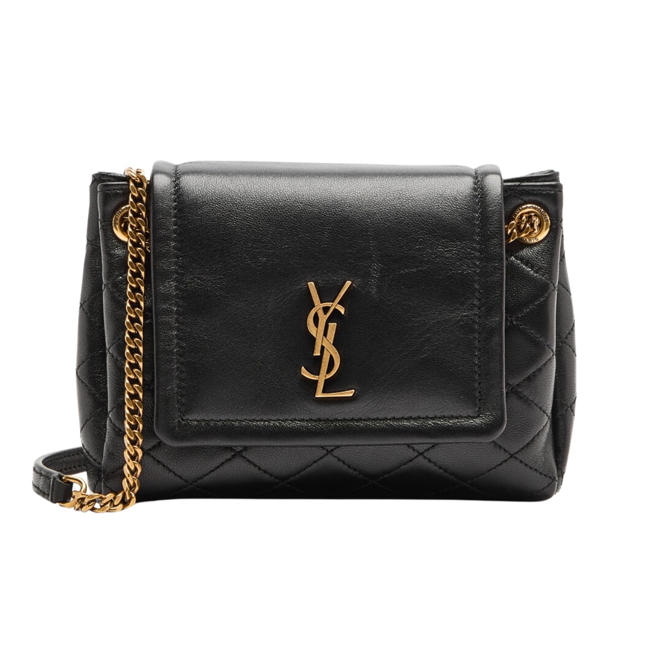 TBNB-57.jpg Saint Laurent Mini Nolita In Black 18cm 6727381el071000 - Image 1