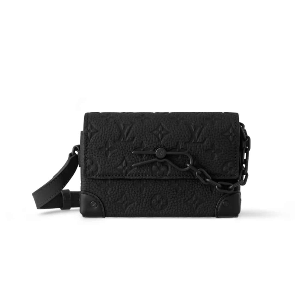 Louis Vuitton Steamer Wearable Wallet Monogram Taurillon Black 17Cm M81746 - Image 2