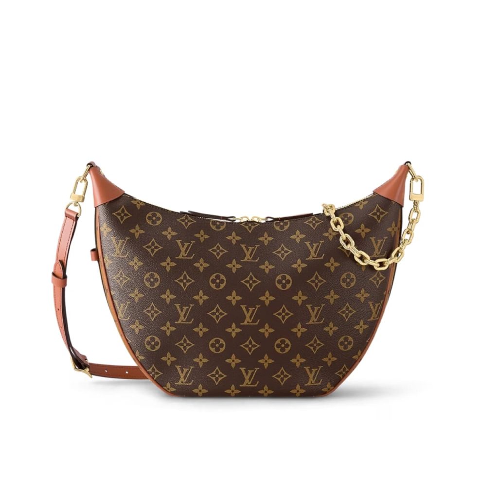Louis Vuitton Loop Hobo Monogram Canvas Brown 35Cm M46311 - Image 2