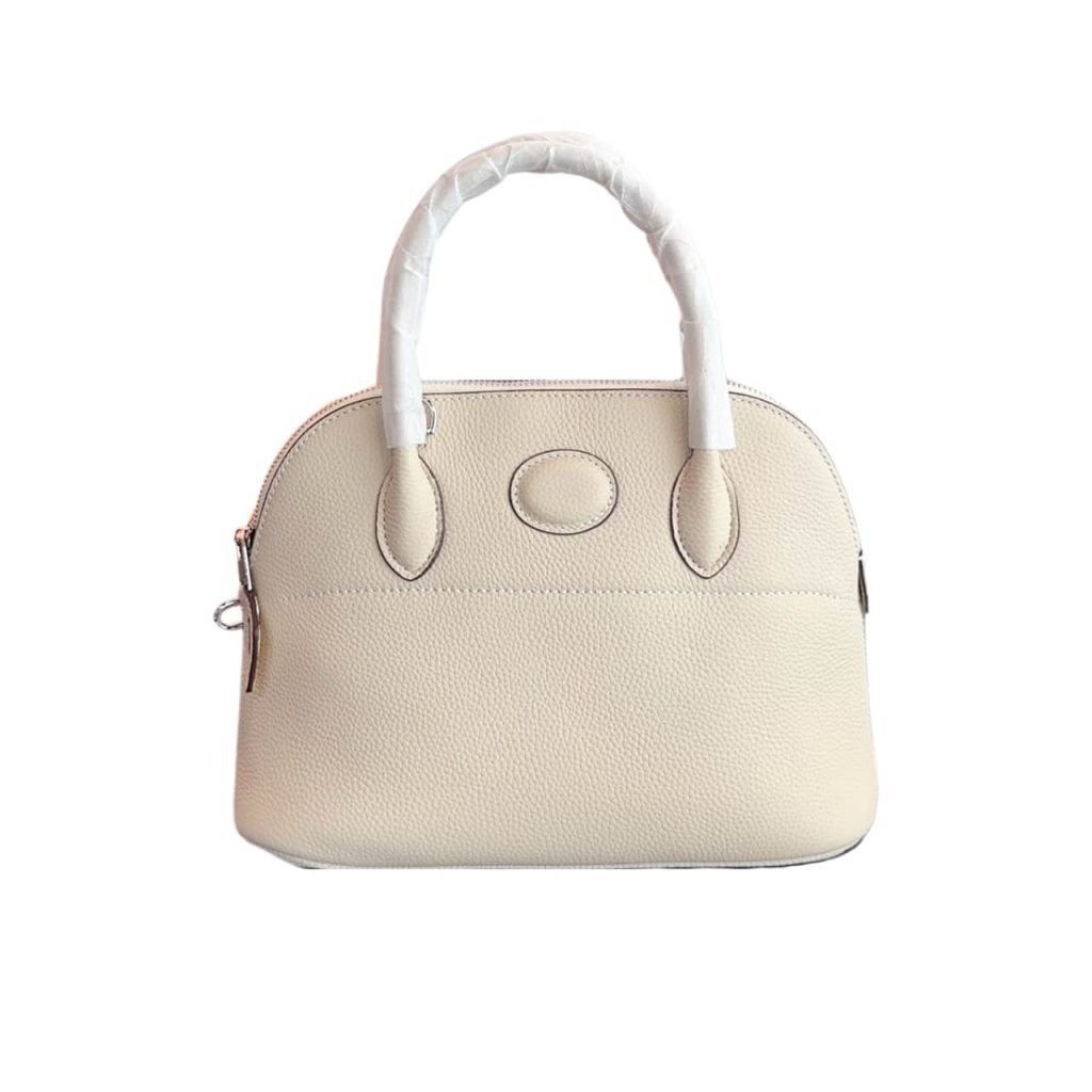 Hermes Bolide Taurillon Clemence Blanc 27Cm - Image 2