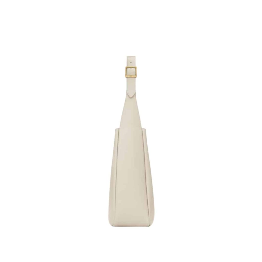 Saint Laurent Le 5 À 7 Supple Large In Grained Leather White 31Cm 753837Aaauq9207 - Image 6