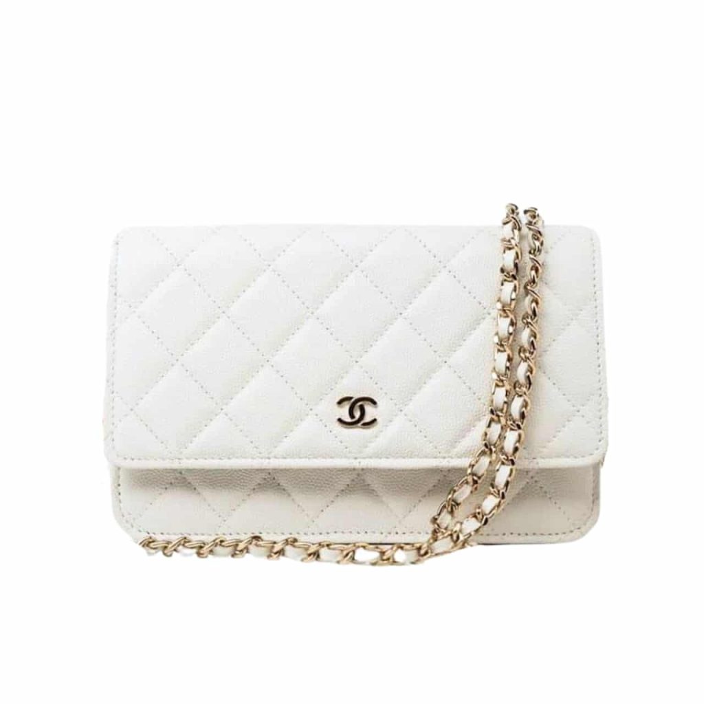 Chanel Wallet On Chain Woc White 19cm - Image 2