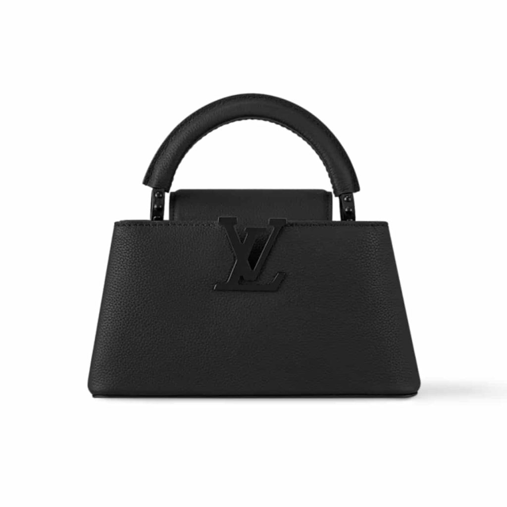 Louis Vuitton Capucines East West Mini Bag Black 22cm M23955 - Image 2