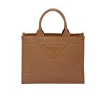 Prada Small Symbole Bag With Topstitching Caramel 28cm 1ba379 Ask F03oe V Oco