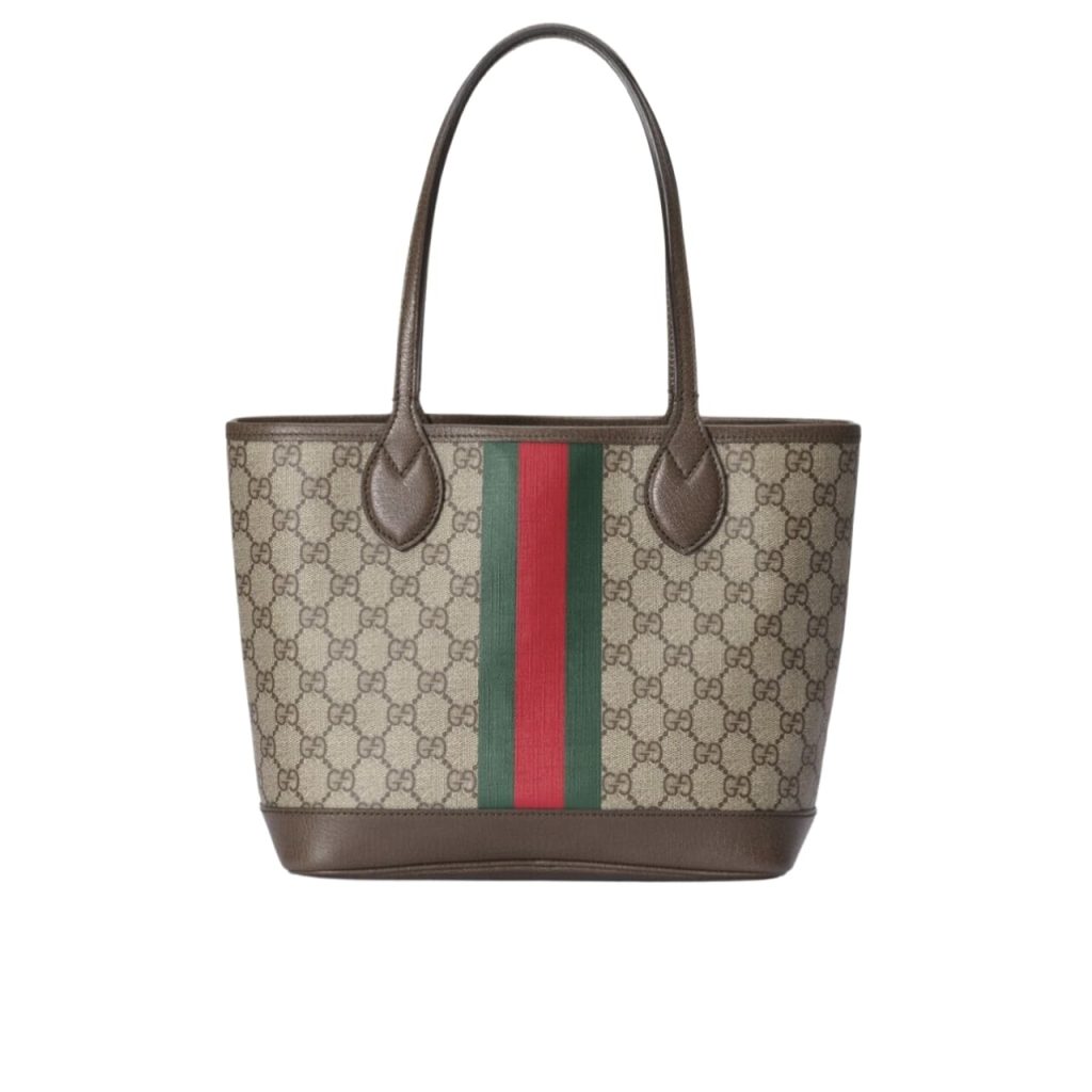 Gucci Ophidia Small Tote Bag Beige And Ebony Gg 25cm 726762 2aaay 9151 - Image 2