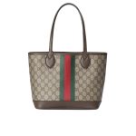 Gucci Ophidia Small Tote Bag Beige And Ebony Gg 25cm 726762 2aaay 9151