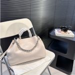 Louis Vuitton Bella Tote Bag Mahina Perforated In Beige 32Cm M11733 - Image 3