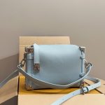 Louis Vuitton Side Trunk MM Grained Calf Leather Bleu Olympe 23Cm M25067 - Image 3