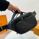 Louis Vuitton Rush Bumbag Monogram Shadow Black 30Cm M47058 - Image 3