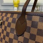 Louis Vuitton Neverfull GM Damier Ebene Canvas Tote Bag Cerise Red 39cm N40597 - Image 4