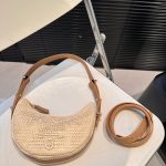 Prada Arqué Crochet Shoulder Bag Natural 22Cm 1Bc194 2M2T F0018 V Ouo - Image 4
