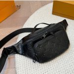 Louis Vuitton Rush Bumbag Monogram Shadow Black 30Cm M47058 - Image 4