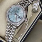 Rolex Lady Datejust 28 Ice Blue Dial Platinum Diamond 28mm 279136iblsrdp - Image 5