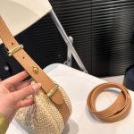 Prada Arqué Crochet Shoulder Bag Natural 22Cm 1Bc194 2M2T F0018 V Ouo - Image 6