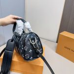 Louis Vuitton Keepall Bandoulière 25 Monogram Brushed Black 25Cm M11595 - Image 7