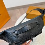 Louis Vuitton Rush Bumbag Monogram Shadow Black 30Cm M47058 - Image 7