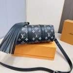 Louis Vuitton Keepall Bandoulière 25 Monogram Brushed Black 25Cm M11595 - Image 5